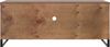 TV-Bank massivum Sydney Pinie dunkel 134x55x41 cm braun TV-Board Massivholz TV-Schrank Holz rustikales Wohnzimmer Lowboard Bild 5