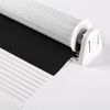 Doppelrollo Klemmfix ohne Bohren 110x150 cm Schwarz/Weiß Duo Rollo Klemmrollo Sonnenschutzrollo Fensterrollo für Fenster & Türen Zebrarollo Seitenzugrollo Bild 3