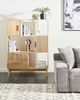 Bücherschrank LYNWOOD Heller Holzfarbton Bild 2