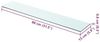 vidaXL Regalboden Glas Transparent 80x15 cm 243833 Bild 2