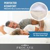PROCAVE Micro-Comfort Matratzen-Bett-Schoner weiß 80x210 cm mit Spannumrandung | Höhe bis 30cm | Auch für Boxspring-Betten und Wasser-Betten geeignet | Microfaser | 100% Polyester | Matratzen-Auflage Bild 2