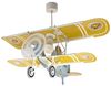 Dalber Lampe kinderzimmer, kinderlampe Pendelleuchte Hängelampe, Deckenleuchte Kinder, Deckenlampe kinderzimmer Flugzeug puma Tiere, Deckenlampe Kinderzimmer, 54602, E27 15W LED Bild 3