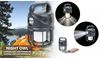 TROIKA LED Außen-Stehlampe Campinglampe NIGHT OWL, mit Akku und Powerbank – wiederaufladbar, LED fest integriert, Kaltweiß, Spotlight, Warmweiß, LED Camping Leuchte mit drei Lichtmodi, USB-C und IPX4 Schutz Bild 3