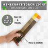 Minecraft Stehlampe Minecraft Fackellampe Torch light, Tisch -und Wandleuchte Bild 2