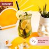 KONZEPT Cocktailglas Set 420ml - Eiskaffe Gläser, Milchshake Gläser & Longdrinkgläser, 6-tlg, Ideal für Bier, Eisbecher & Coctails Bild 5