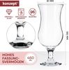 KONZEPT Cocktailglas Set 420ml - Eiskaffe Gläser, Milchshake Gläser & Longdrinkgläser, 6-tlg, Ideal für Bier, Eisbecher & Coctails Bild 4