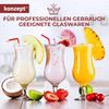 KONZEPT Cocktailglas Set 420ml - Eiskaffe Gläser, Milchshake Gläser & Longdrinkgläser, 6-tlg, Ideal für Bier, Eisbecher & Coctails Bild 2
