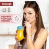 KONZEPT Cocktailglas Set 420ml - Eiskaffe Gläser, Milchshake Gläser & Longdrinkgläser, 6-tlg, Ideal für Bier, Eisbecher & Coctails Bild 3