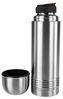 Emsa 618101600 Senator Isolierflasche, Thermosflasche, 1000ml, edelstahl & N40119 Samba Isolierkanne |1,5 Liter | Quick Press Verschluss | 12h heiß und 24h kalt | Transluzent Schwarz Bild 3