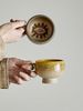 Bloomingville Tasse Bloomingville Oculus Tasse, Braun, Steingut 2er Set, Steingut Bild 3