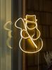 KONSTSMIDE No. 3099-102 LED Schlauchsilhouette Schneemann 288x warmweiße Dioden Bild 2
