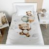 Baby Best Babybettwäsche Ballon Teddy, Renforcé, 2 teilig, Wendebettwäsche Bild 3
