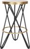 SAFAVIEH Modern Bar & Counter Stool, in Black and Gold Bild 2