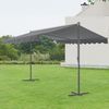 Standmarkise Selenizza freistehend 600x300x260cm Dunkelgrau [pro. tec] Bild 2