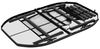 BO-Camp Campingtisch Industrial Melrose, 120x80 cm, Schwarz mit Holzoptik, 7,2 kg, 30 kg Belastbarkeit, Aluminium, MDF Bild 4