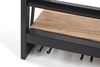 Kobolo Regal Wandregal SYRAH aus Metall und Mangoholz Bild 3