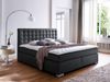 Möbel-Eins ISABELL Boxspringbett schwarz 180x200 cm, Härtegrad 2+4 Bild 2