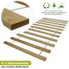 Lattenrost Lattenrost Rollrost Bettrost Lattenrahmen Kiefer Holz Massiv Bett, Furnify Bild 2