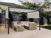 Garten-Pergola Mit LED-Beleuchtung Beige PARGA Bild 2