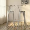 2er Set Barhocker Mason, silber Bild 3