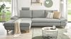 Ecksofa Skalm in grau 284 cm Bild 2