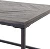Beistelltisch 60x60 cm Grau aus Mangoholz WOMO-Design Bild 5