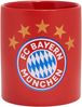 FC Bayern München Tasse FC Bayern München Tasse Logo I Rot I 2er Set I 0,3l I Fußball, Keramik Bild 4