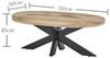 Stolkom 'Mumbai' Couchtisch, Wohnzimmertisch, Mango Wood / schwarz, ca. 120 cm Bild 3