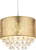 LED Hängeleuchte Esszimmer Pendelleuchte Wohnzimmer Hängelampe Pendellampe gold Bild 3