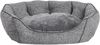 Tierbett CANDIR Leinen Grau Bild 4