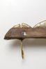 Kare Design Wandgarderobe Ginkgo Leaf, Gold, 5 Haken, Garderobenleiste, Garderobe, Garderobenhaken, Wohnaccessoire, Ginkgo Blatt Motiv, Eingangsbereich Bild 5