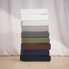 Blumtal Luxus Boxspringbett Spannbettlaken 180x200 cm - 200x220, bis 40cm Höhe - Oeko-Tex Zertifizierte Baumwoll Bettlaken - 180x200 I 180x220 I 200x200 für Boxspring- & Wasserbett, Schwarz Bild 4