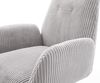Freischwinger Zoa-Flex Cord Silbergrau Freischwinger rund Schwarz Taschenfederkern Bild 5