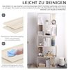 Rebecca Mobili MDF Holz Bücherregal, Bodenregal, 5 Gebleichte Tannenregale, Zeitgenössisches Design, Büroraum - Maße: 169 x 60 x 24 cm (HxBxT) - Art. RE6402 Bild 5