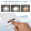 EAXUS LED Schreibtischlampe Tischleuchte mit RGB-Farbwechsel und Dimmfunktion, LED fest integriert, Variabel, warmweiß, Tageslichtweiß, kaltweiß, Display mit Uhrzeit, Datum, Temperatur Bild 4