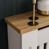 Vida Designs Kommoden & Sideboards, Mitteldichte Holzfaserplatte, Weiß, Extra Groß Bild 4