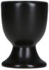 MamboCat Eierbecher 6x Panther Eierbecher schwarz Steingut für 6 Personen Frühstück Bild 4