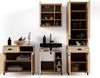Homexperts 'WANDA' Waschb.-U.-Schr, Holzwerkstoff Spanplatte Artisan Eiche, B 60 x H 62 x T 34 cm Bild 4