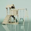 PolarPlay Spielturm Bergen aus Holz in Grün Bild 4