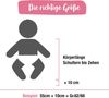 Ehrenkind® Baby Sommerschlafsack Rund | Bio-Baumwolle | Sommer Schlafsack Gr. 50/56 Jeansblau Tropfen | Schlafsack Baby Schlafsack Kinder Bild 4