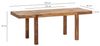 FINEBUY Esstisch FB105101 (120 - 200 cm Massivholz Rechteckig Erweiterbar), Esszimmertisch Groß, Küchentisch Esszimmer Modern Bild 3