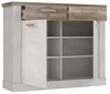 Schuhschrank DURO Pinie weiß Eiche antik Bild 5