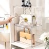 Creliv Vitrine Handtaschen Aufbewahrung – transparente Vitrine für Designer Taschen (2-St, 36x27x22cm) für Schuhe, Figuren, Modelle Bild 4