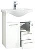 VCM Badmöbel Waschtisch Lisalo 918736 Weiß H. 81 x B. 55 x T. 45 cm Bild 4