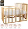 babybay Kinderbett-Umbausatz für babybay Boxspring Comfort Plus, natur lackiert Bild 3