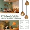 LEDVANCE Decor Raffia Pendelleuchte 3XE27 Grün Bild 5
