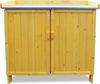 Habau 3106 Gartentisch mit Unterschrank, 98 x 48 x 95 cm, Natur Bild 4