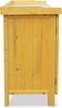 Habau 3106 Gartentisch mit Unterschrank, 98 x 48 x 95 cm, Natur Bild 5