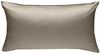 Bettwaesche-mit-Stil Mako-Satin / Baumwollsatin Bettwäsche uni / einfarbig braun Kissenbezug 40x80 cm Bild 2
