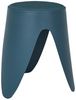 HOME DECO FACTORY, HD0297, Eve Duck Blue Hocker, Les P'Tits Prix, Zeitgenössisch, Möbel, Sitz, Bank und Hocker, 30 x 46 x 30 cm, Sitzhöhe 46 cm, Duck Blue Bild 4